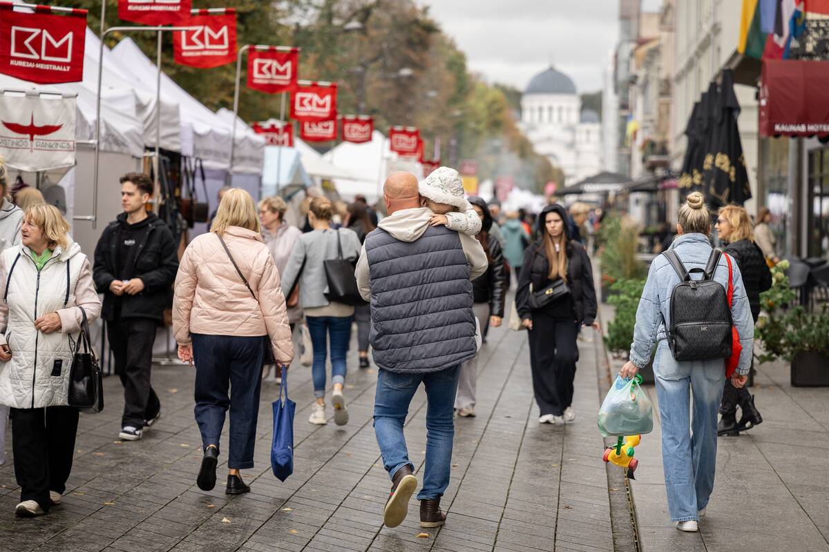 Kauno mugės pirmoji diena