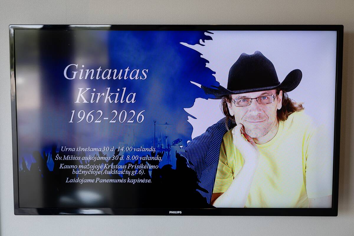 Atsisveikinimas su Gintautu Kirkila-Klarku