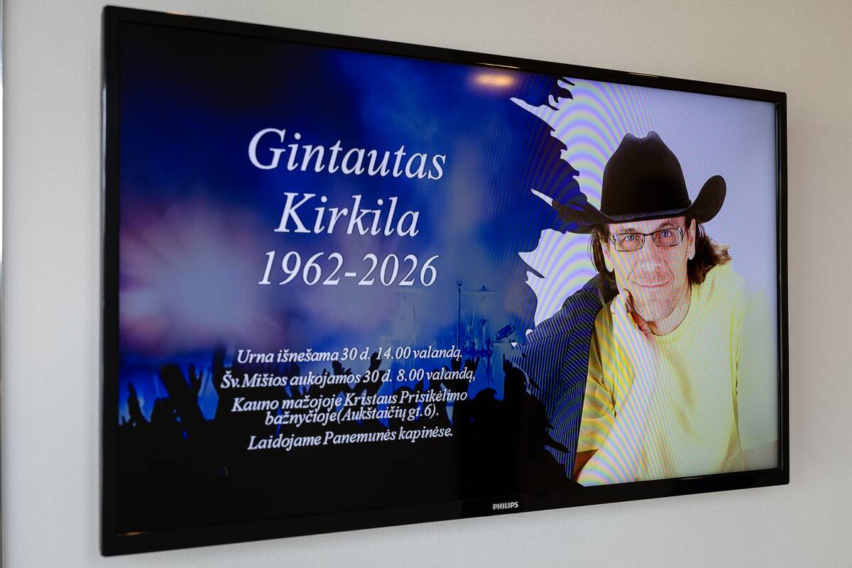 Atsisveikinimas su Gintautu Kirkila-Klarku