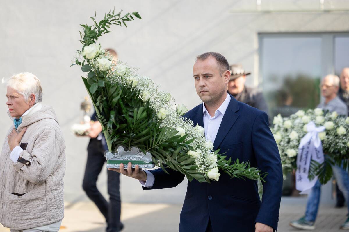 Gintautas Kirkila-Klarkas išlydimas į paskutinę kelionę