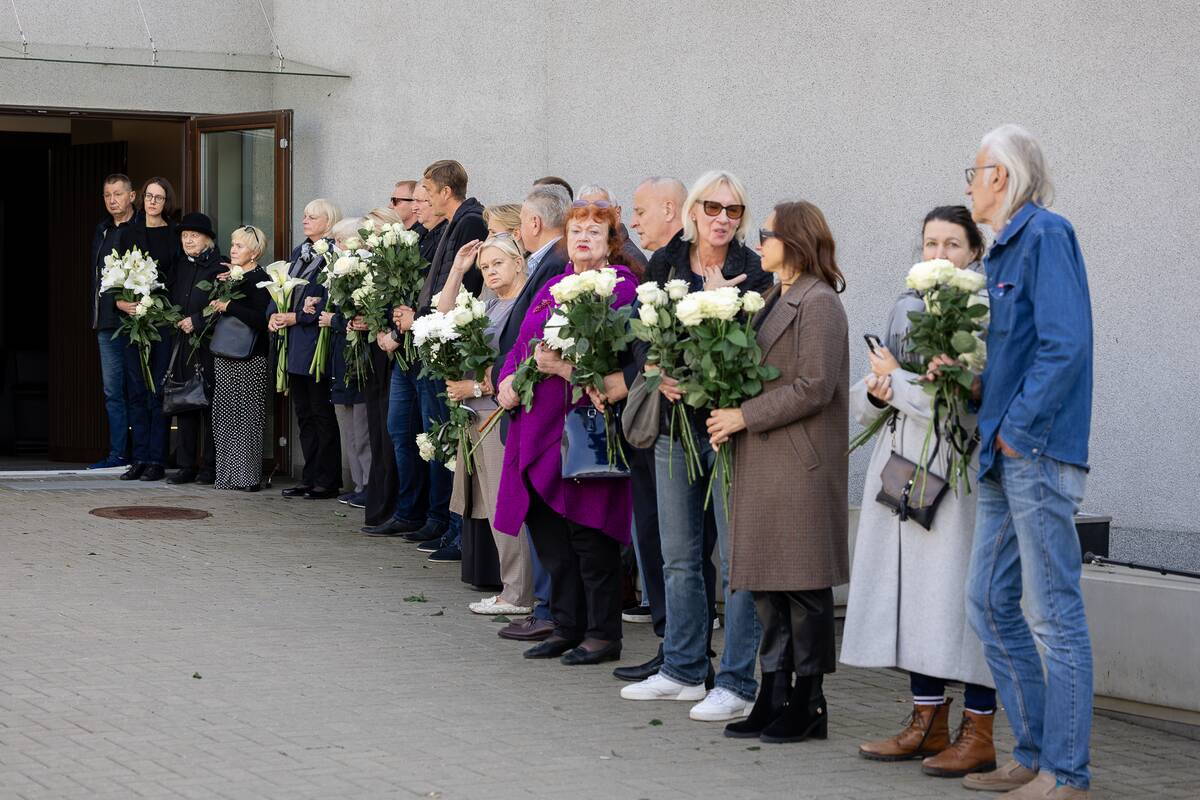 Gintautas Kirkila-Klarkas išlydimas į paskutinę kelionę