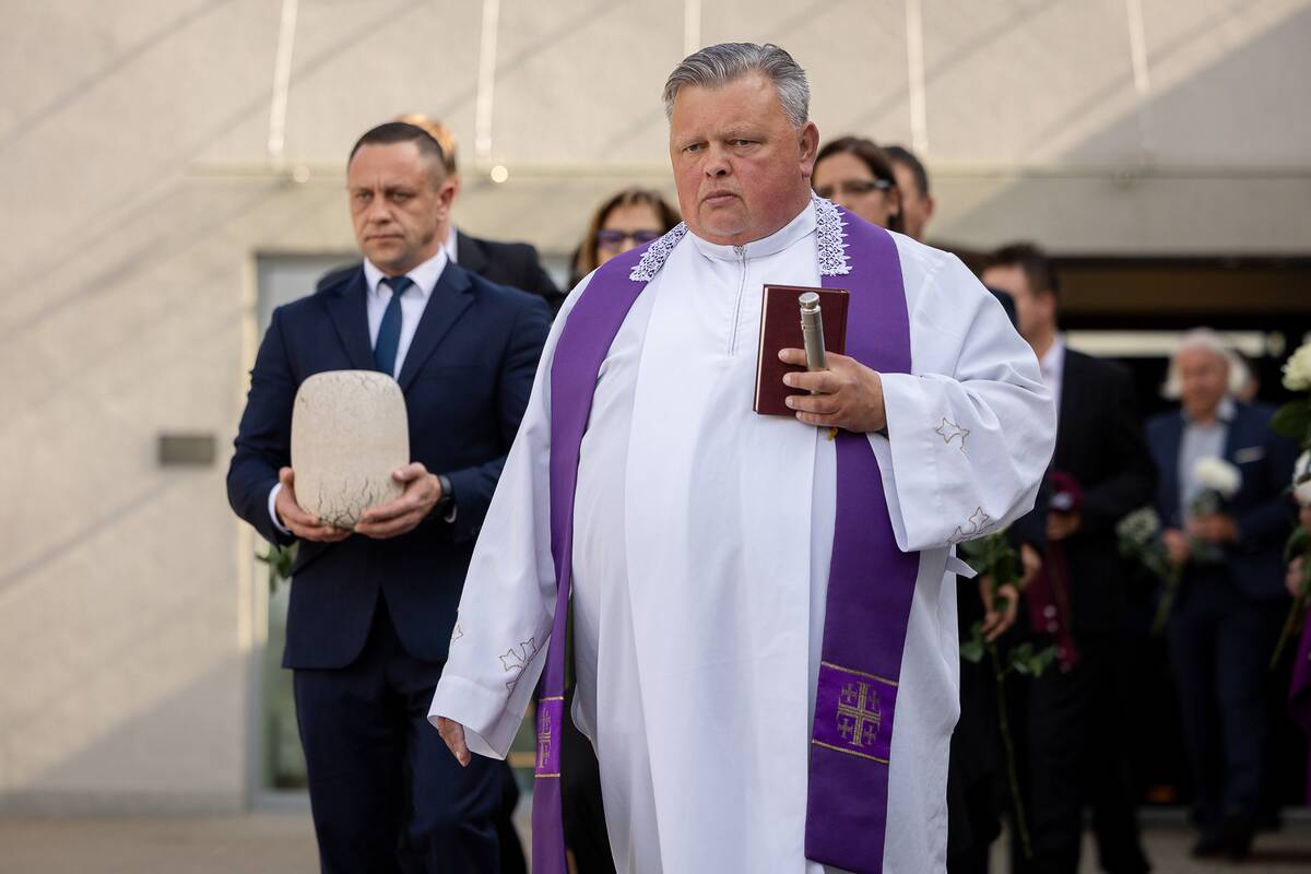 Gintautas Kirkila-Klarkas išlydimas į paskutinę kelionę