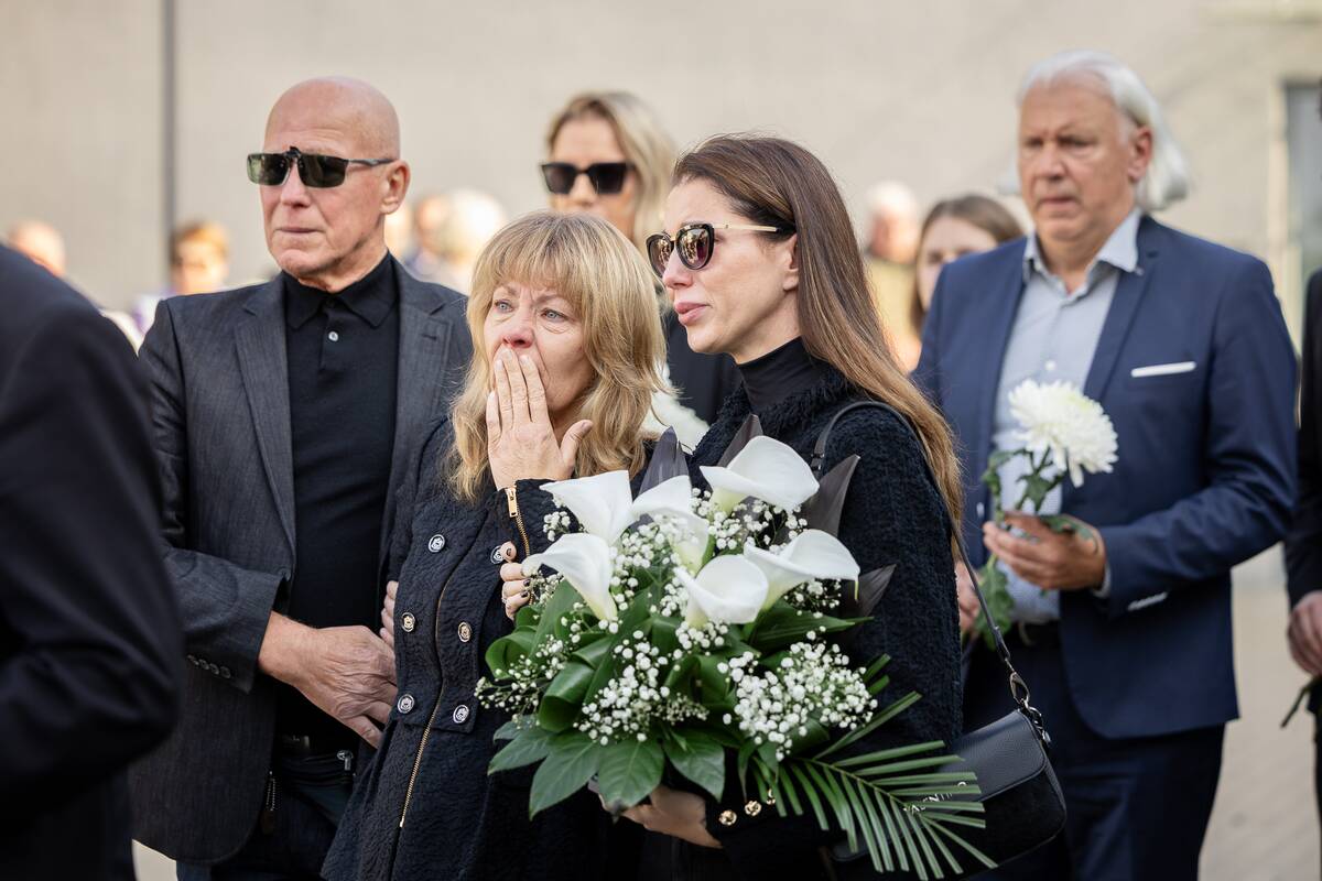Gintautas Kirkila-Klarkas išlydimas į paskutinę kelionę