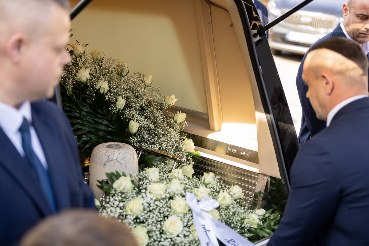 Gintautas Kirkila-Klarkas išlydimas į paskutinę kelionę