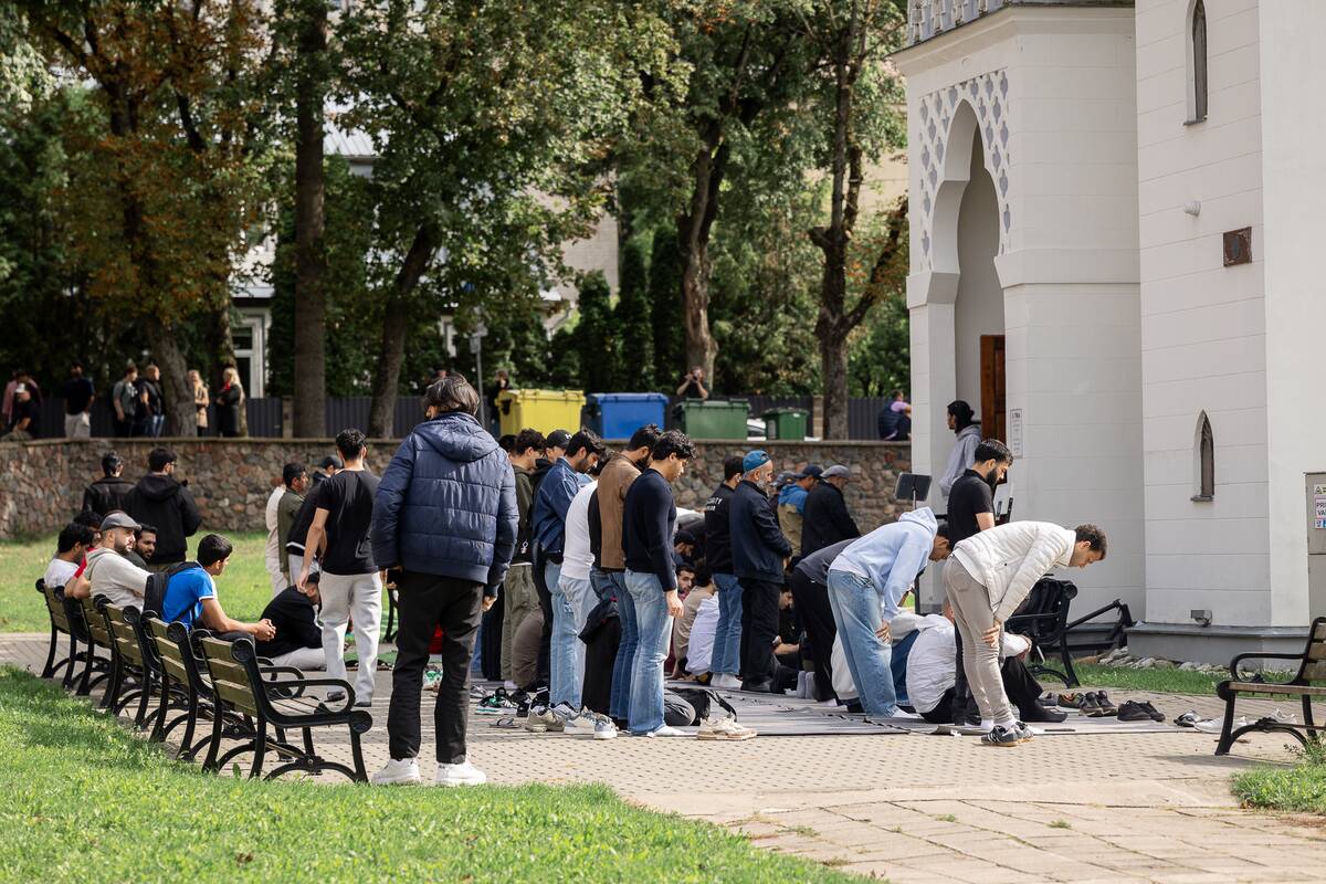 Pamaldos prie Kauno mečetės