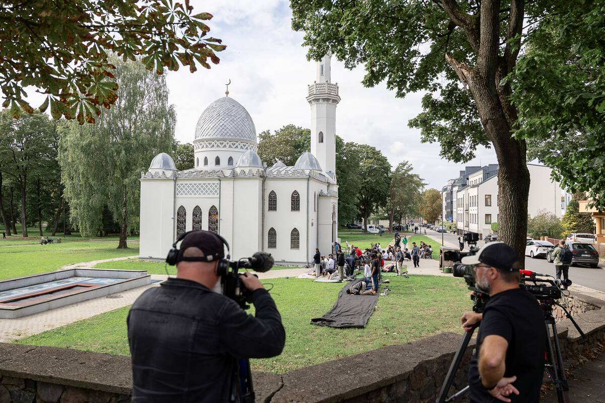Pamaldos prie Kauno mečetės