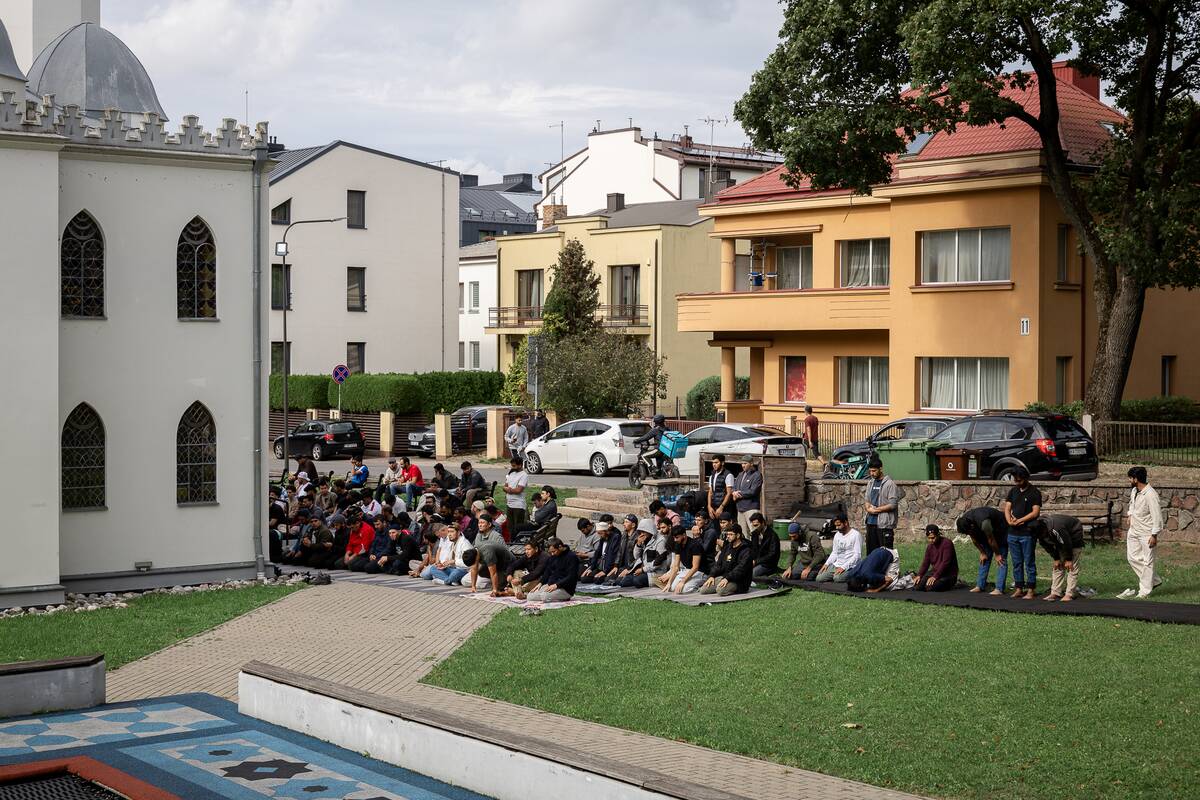 Pamaldos prie Kauno mečetės
