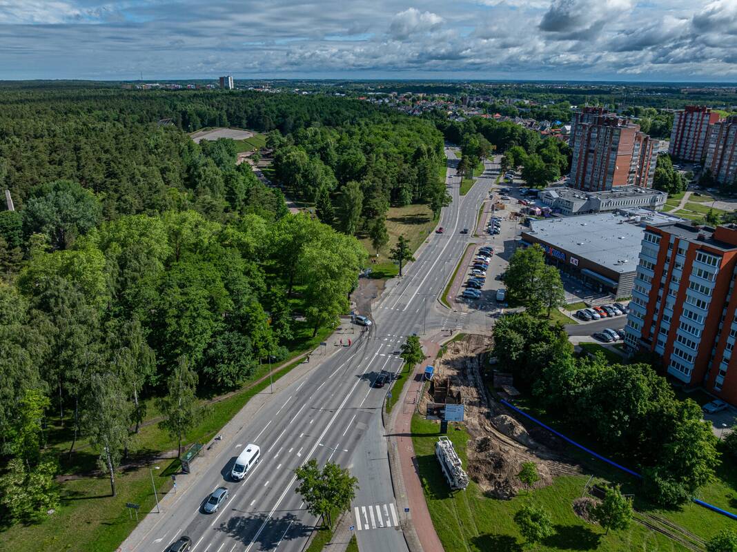 Naujovės: pradedamas Liepojos gatvės ruožo tarp Klaipėdos ir Panevėžio gatvių asfaltavimas.