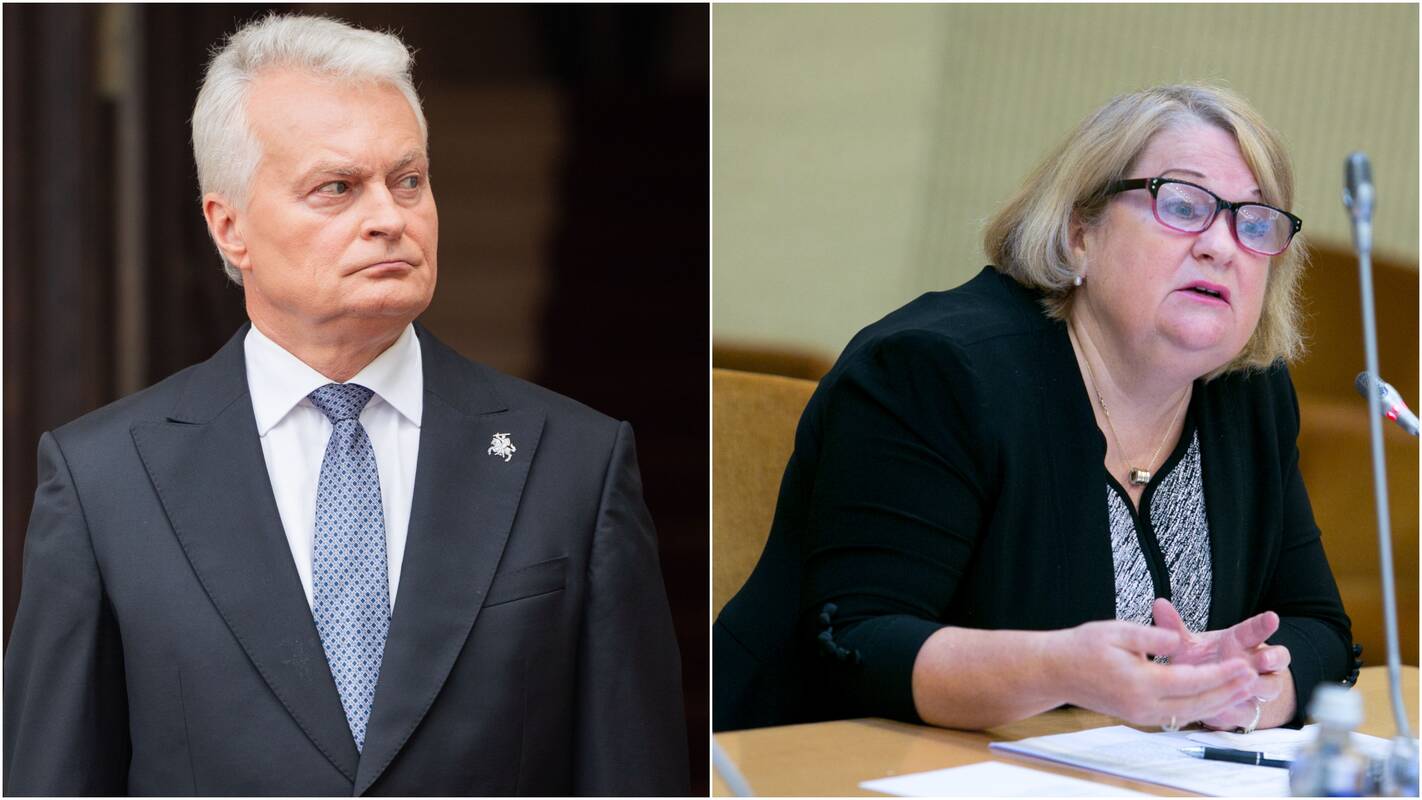 Gitanas Nausėda ir Liudvika Meškauskaitė