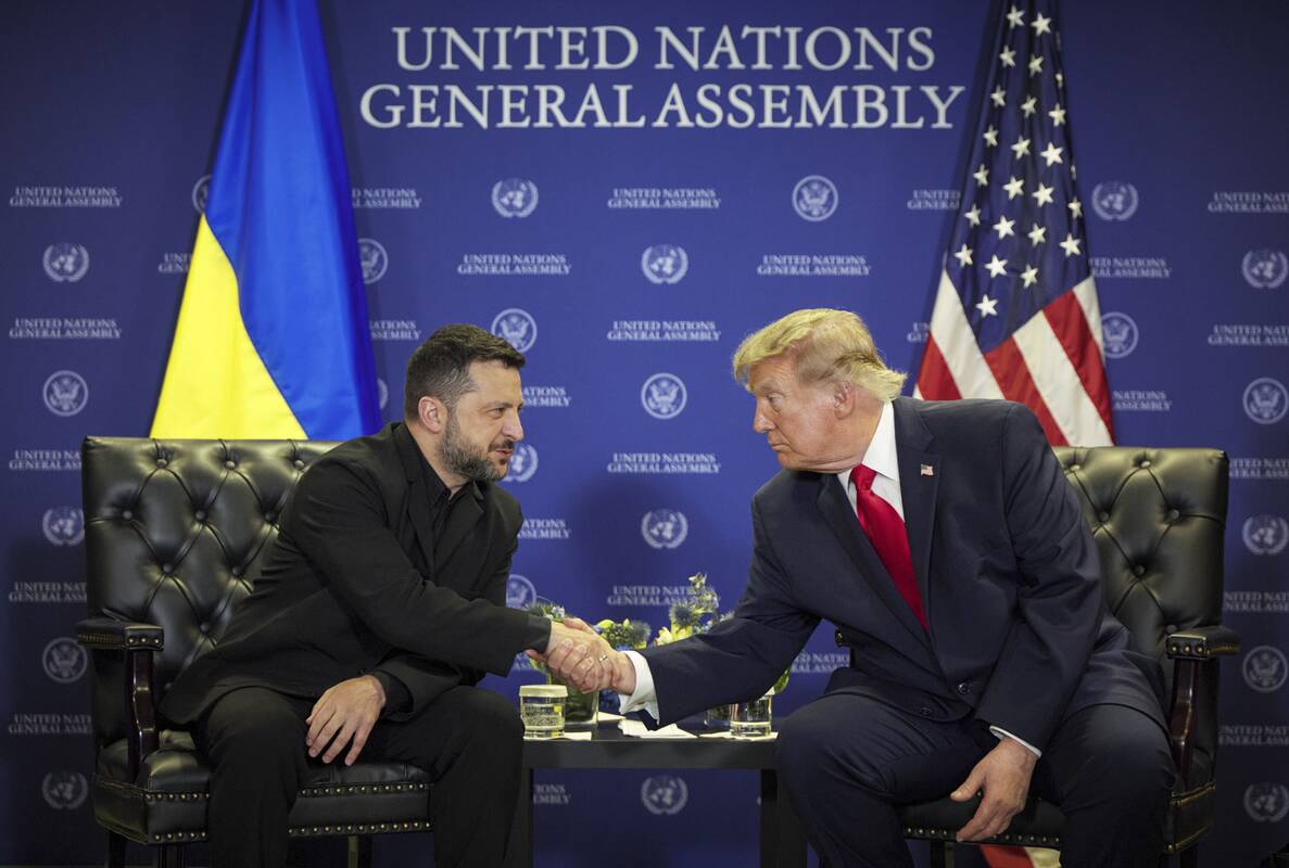 
<span>Su Trumpu susitikęs Zelenskis: „Tikiuosi, kad užbaigsime šį karą“</span>
