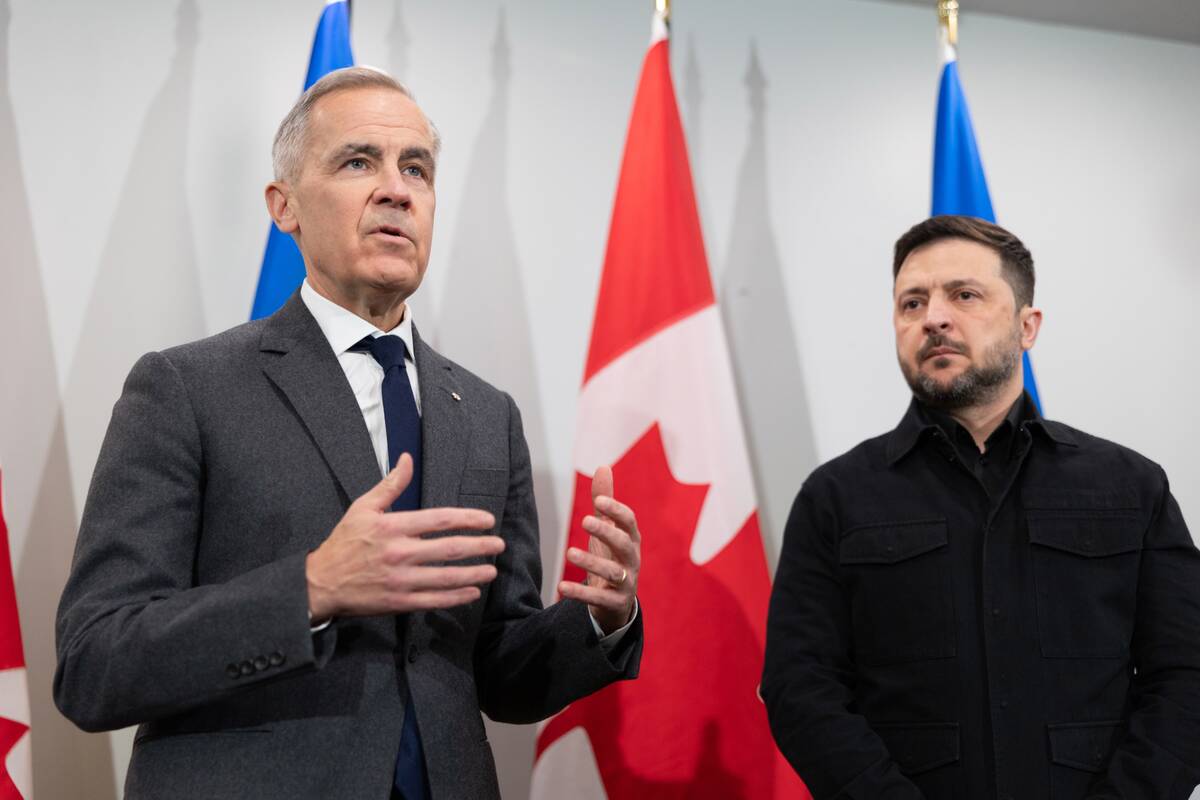 Markas Carney ir Volodymyras Zelenskis