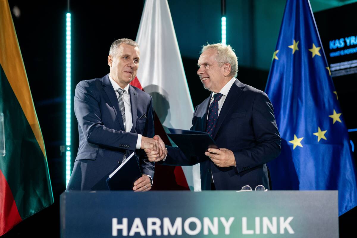 Pasirašyta „Harmony Link“ sutartis