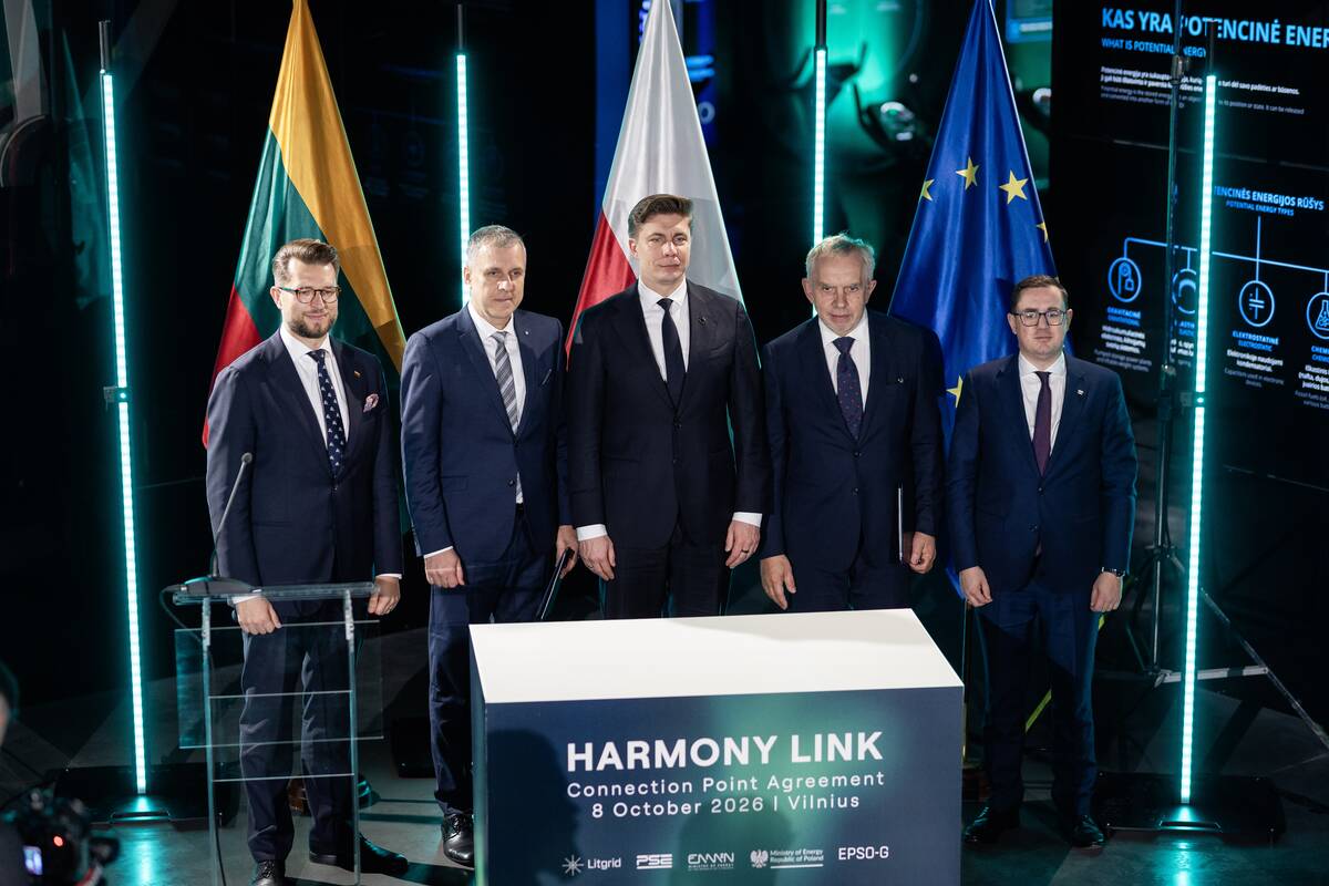 Pasirašyta „Harmony Link“ sutartis