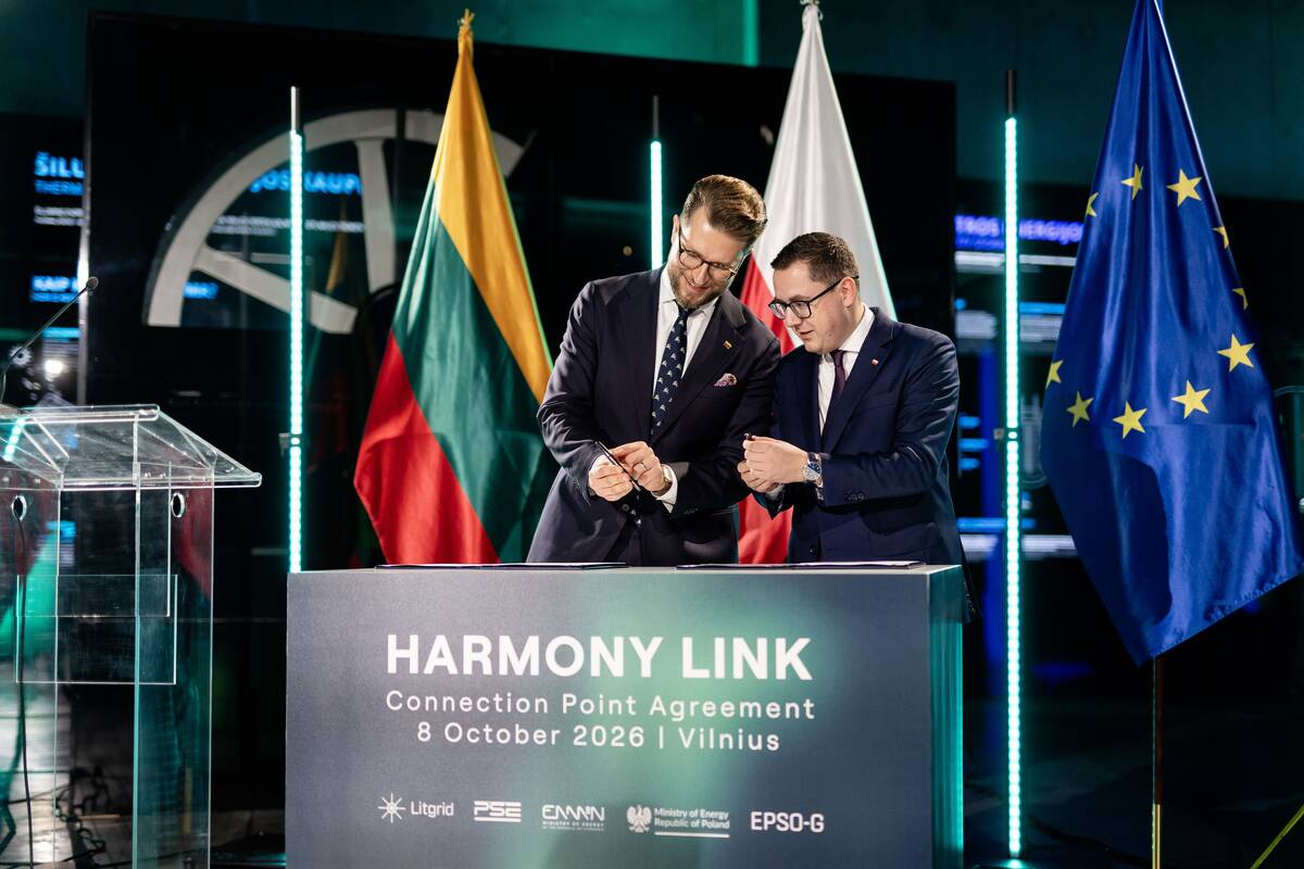 Pasirašyta „Harmony Link“ sutartis