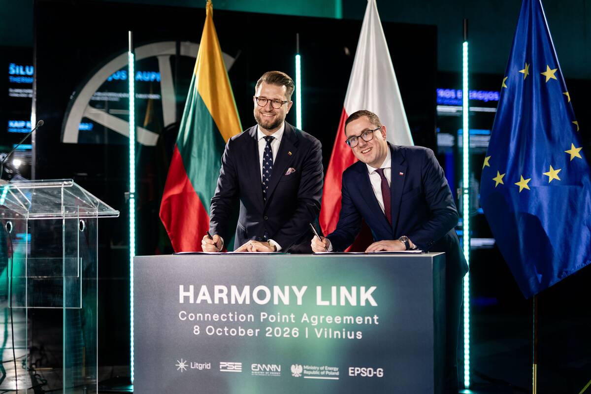 Pasirašyta „Harmony Link“ sutartis