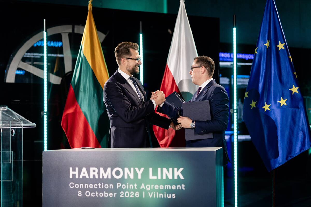 Pasirašyta „Harmony Link“ sutartis