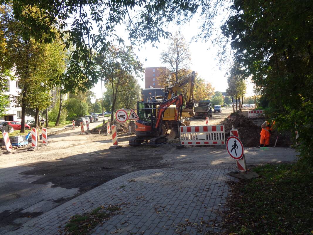 M. Riomerio ir Biržiškų gatvių remontas