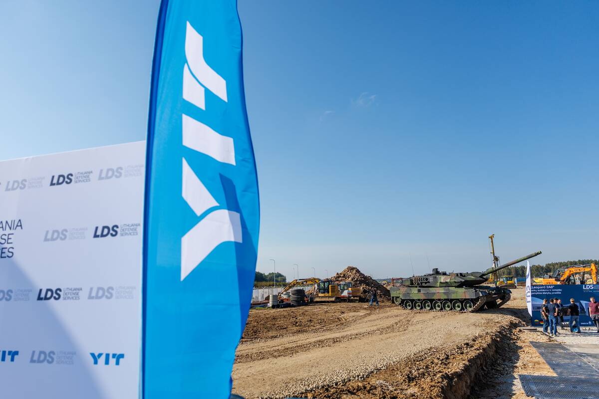 „Leopard 2A8“ gamyklos statybų pradžia