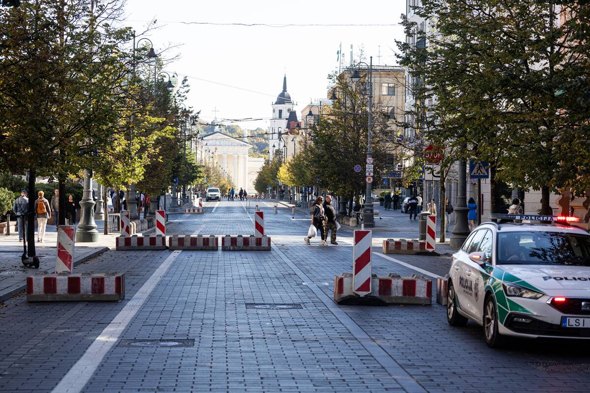 Protestai Vilniuje prieš masinę imigraciją ir rasizmą