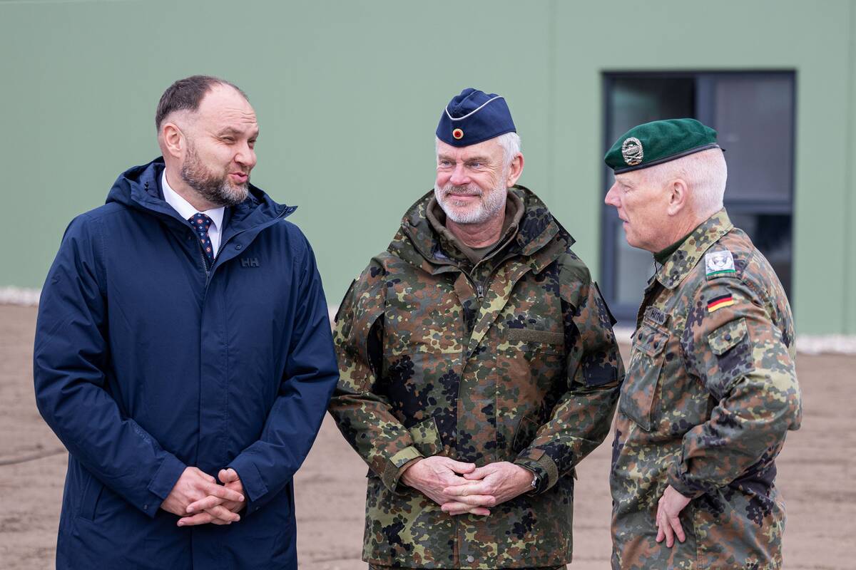  Rūdninkų karinio miestelio I etapo statybos darbų pristatymas