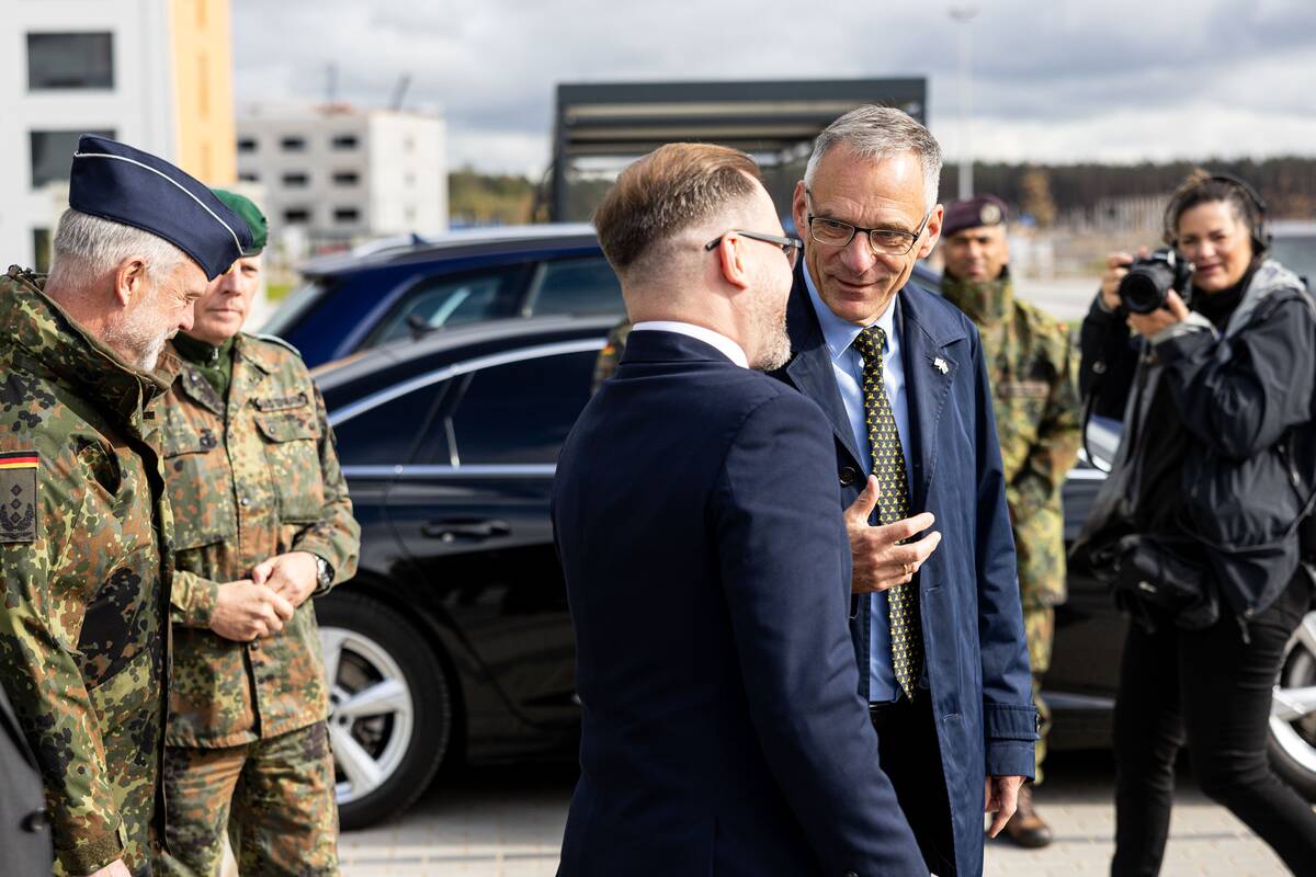  Rūdninkų karinio miestelio I etapo statybos darbų pristatymas