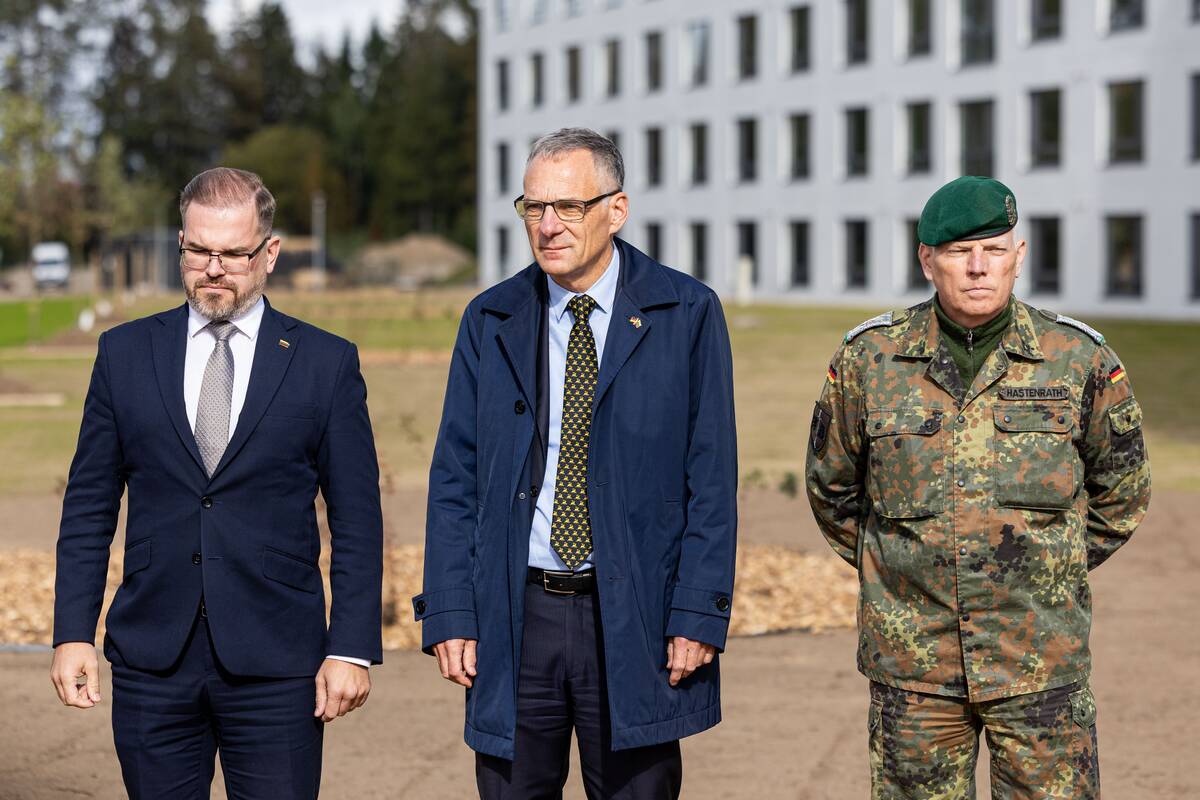  Rūdninkų karinio miestelio I etapo statybos darbų pristatymas