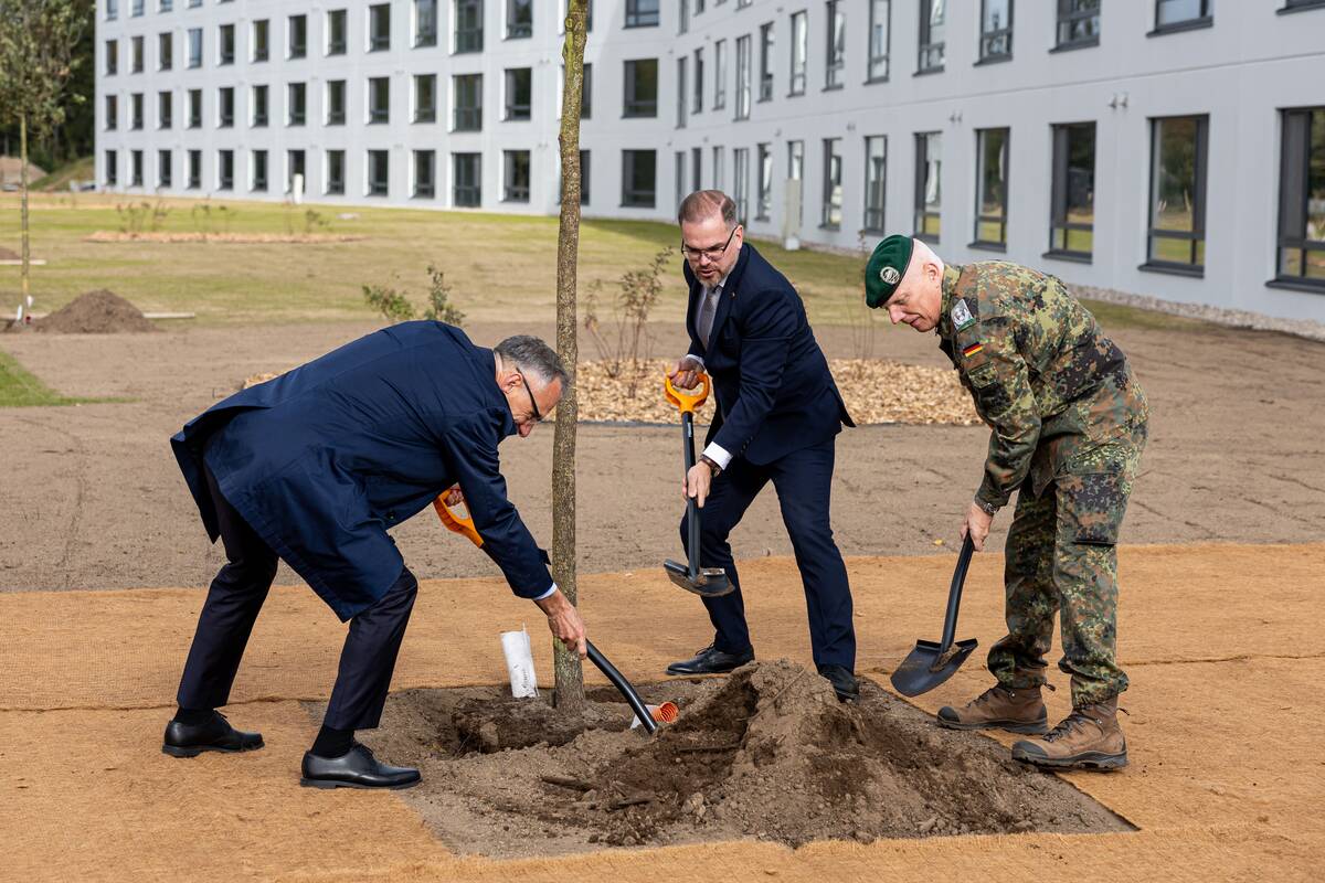  Rūdninkų karinio miestelio I etapo statybos darbų pristatymas