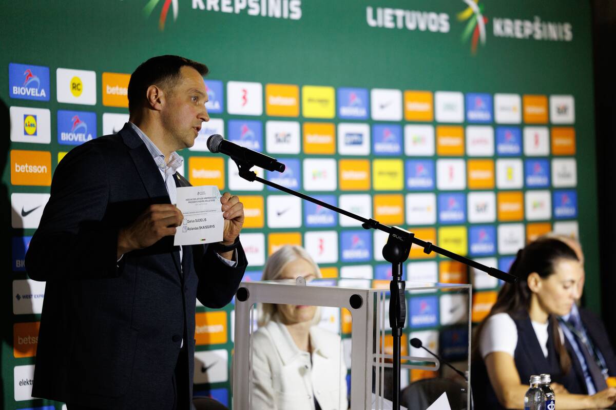 Asociacija „Lietuvos krepšinis“ renką naują prezidentą