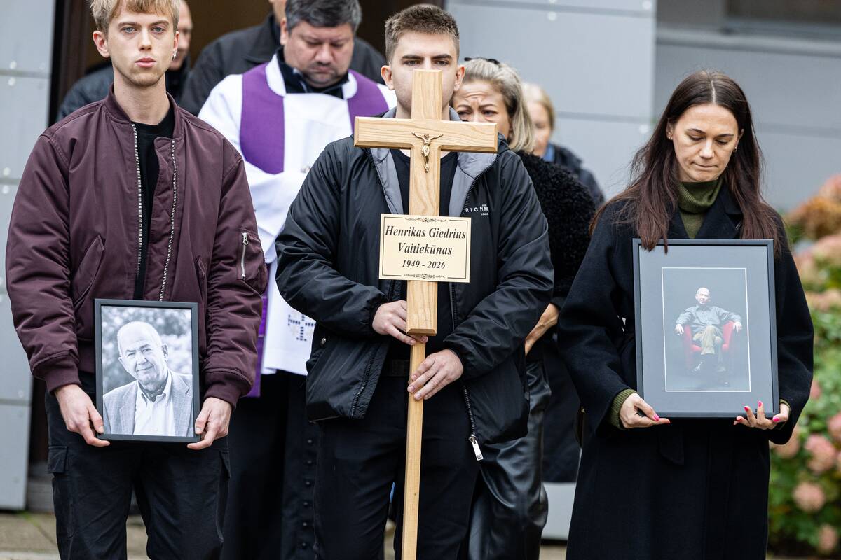 Į paskutiniąją kelionę išlydėtas Henrikas Vaitiekūnas
