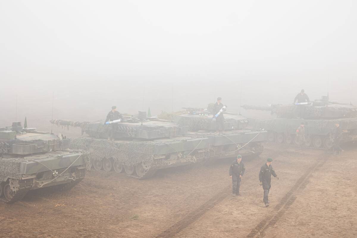 Lietuvoje pirmą kartą iš „Leopard“ tankų šaudė lietuvių įgulos