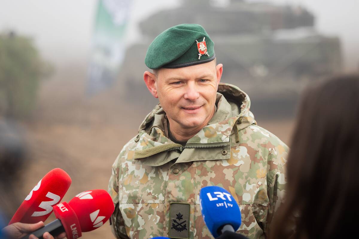 Lietuvoje pirmą kartą iš „Leopard“ tankų šaudė lietuvių įgulos