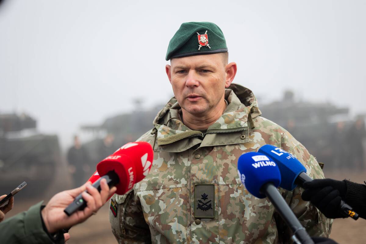 Lietuvoje pirmą kartą iš „Leopard“ tankų šaudė lietuvių įgulos