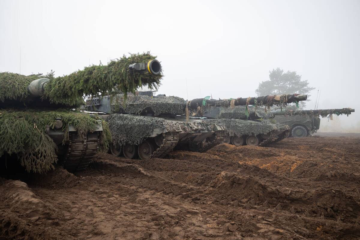 Lietuvoje pirmą kartą iš „Leopard“ tankų šaudė lietuvių įgulos
