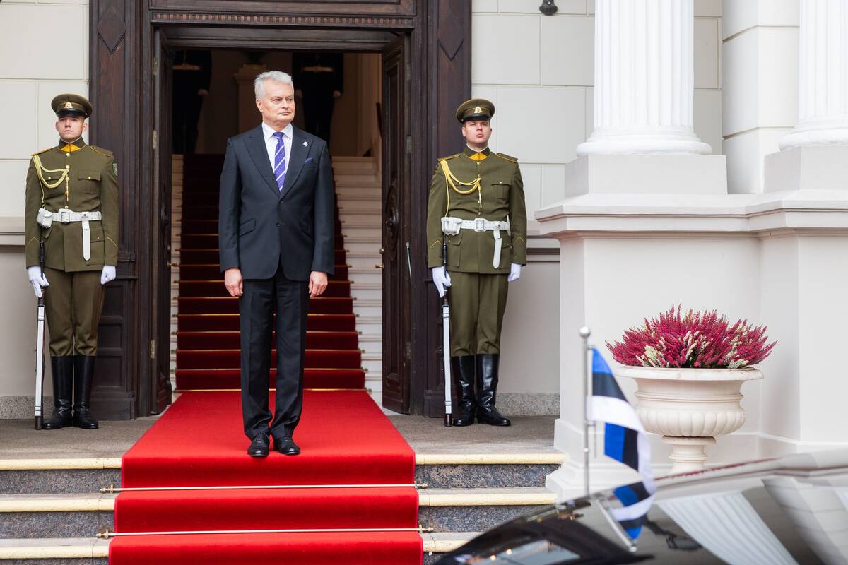 Prezidentas susitiko su Estijos prezidente Ülle Madise