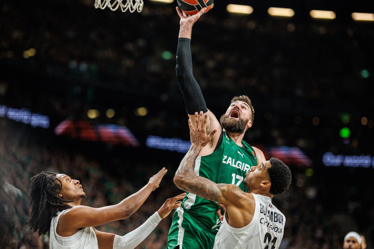 Eurolyga: Kauno „Žalgiris“ – Vilerbano ASVEL 105:85
