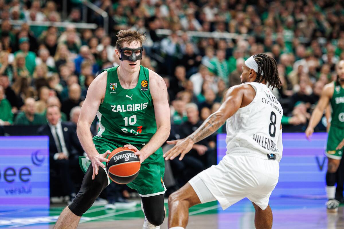 Eurolyga: Kauno „Žalgiris“ – Vilerbano ASVEL 105:85