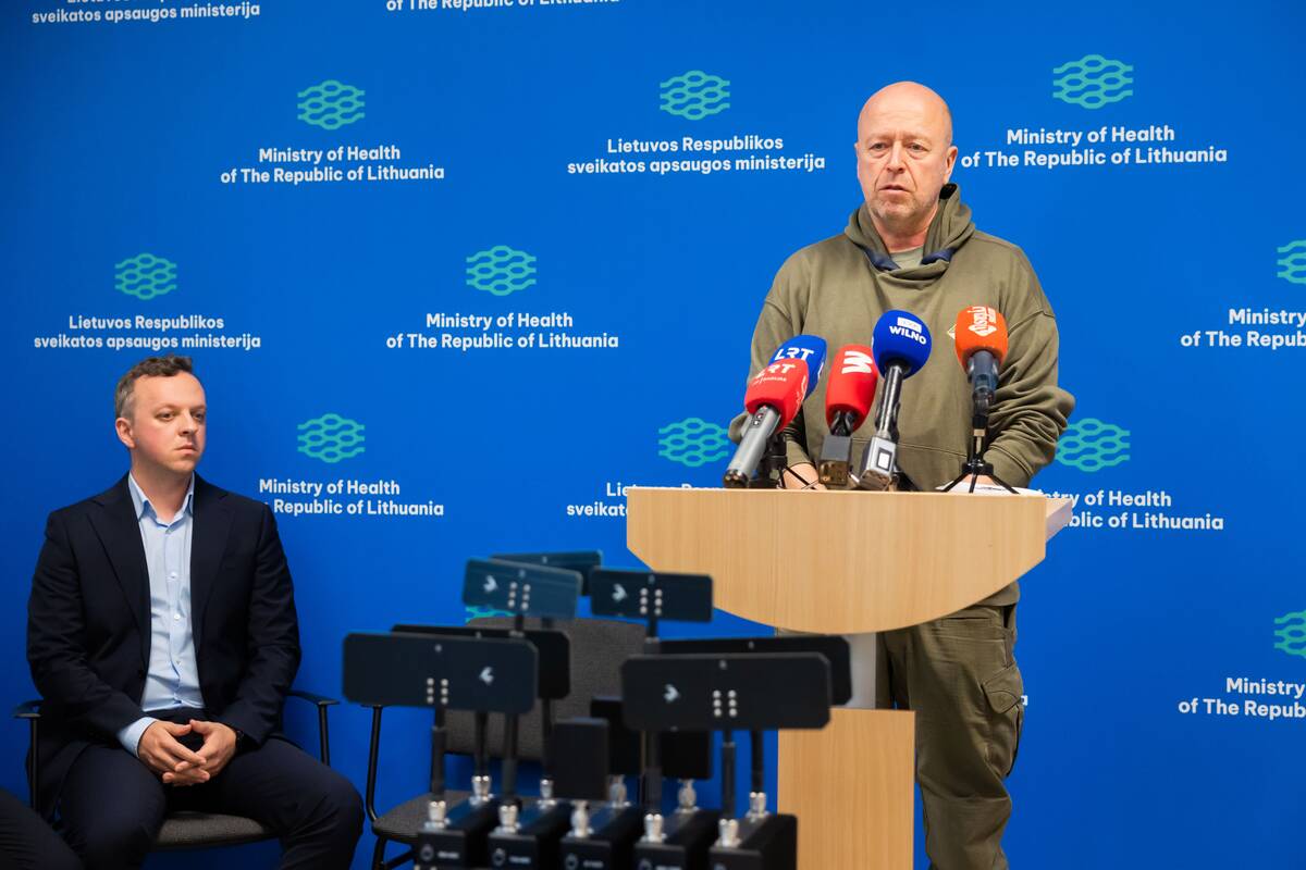 Pristatytos Ukrainos karo medikams skiriamos ir Lietuvoje pagamintos antidronų sistemos