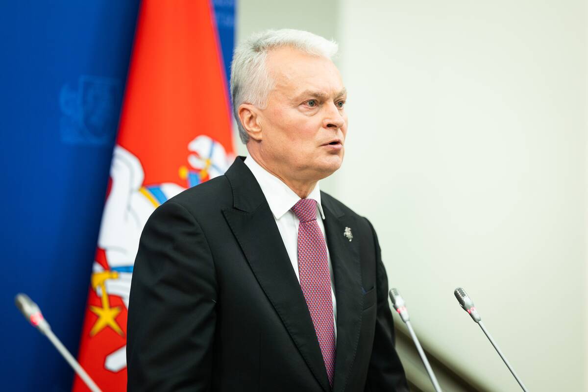Spaudos konferencija po Valstybės gynimo tarybos posėdžio
