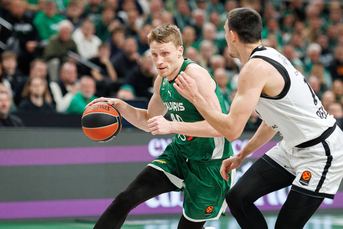 Eurolyga: Kauno „Žalgiris“ – Belgrado  „Partizan“ 87:80