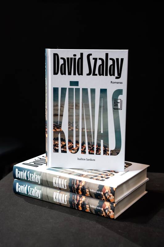 
<span>Lietuvos skaitytojus pasiekė  2025 m. „The Booker Prize“ laureato Szalay romanas „Kūnas“</span>
