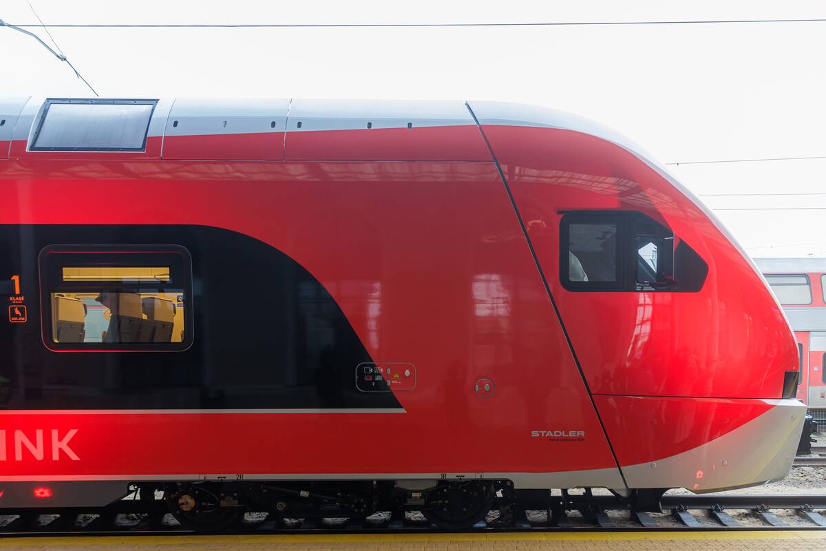 Pirmojo „Stadler“ traukinio kelionės renginys