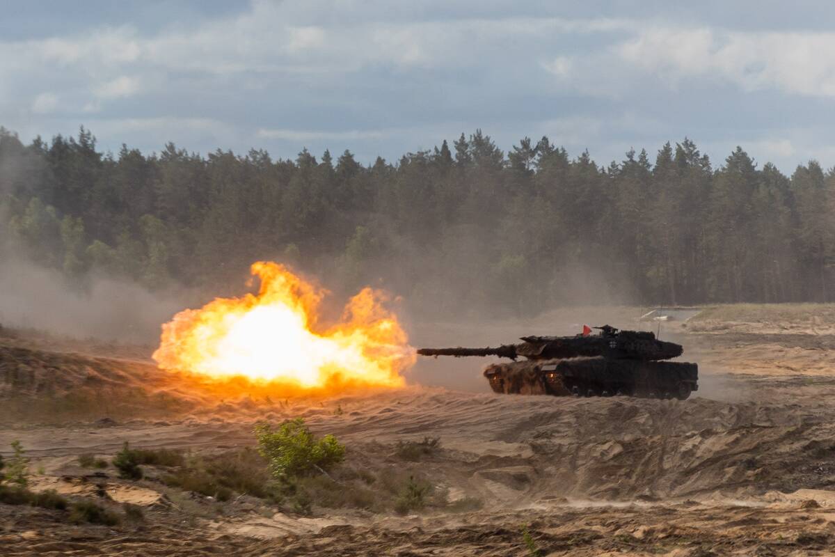 
<span>Pabradėje griaudės „Leopard 2A6“ tankai</span>
