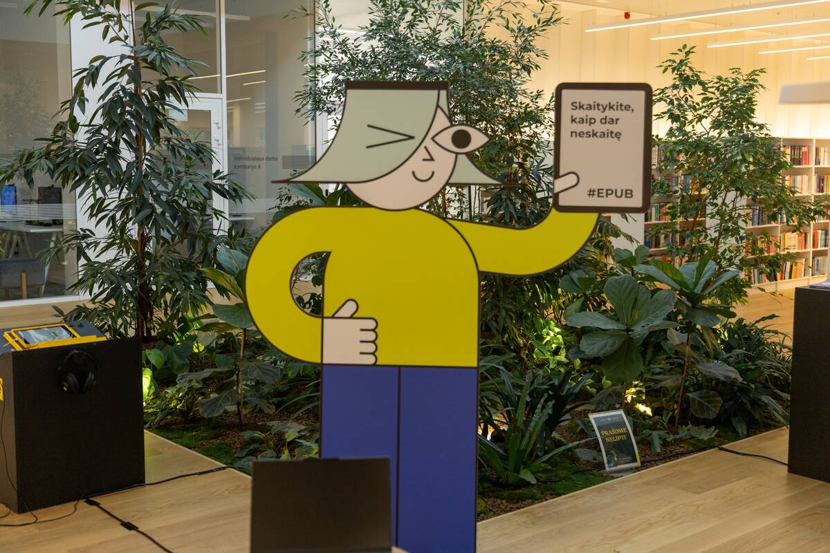 Neskaitymo festivalis Ąžuolyno bibliotekoje