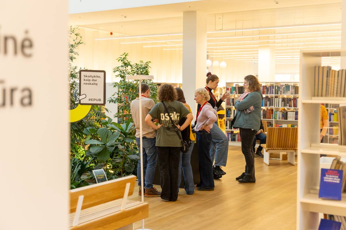 Neskaitymo festivalis Ąžuolyno bibliotekoje