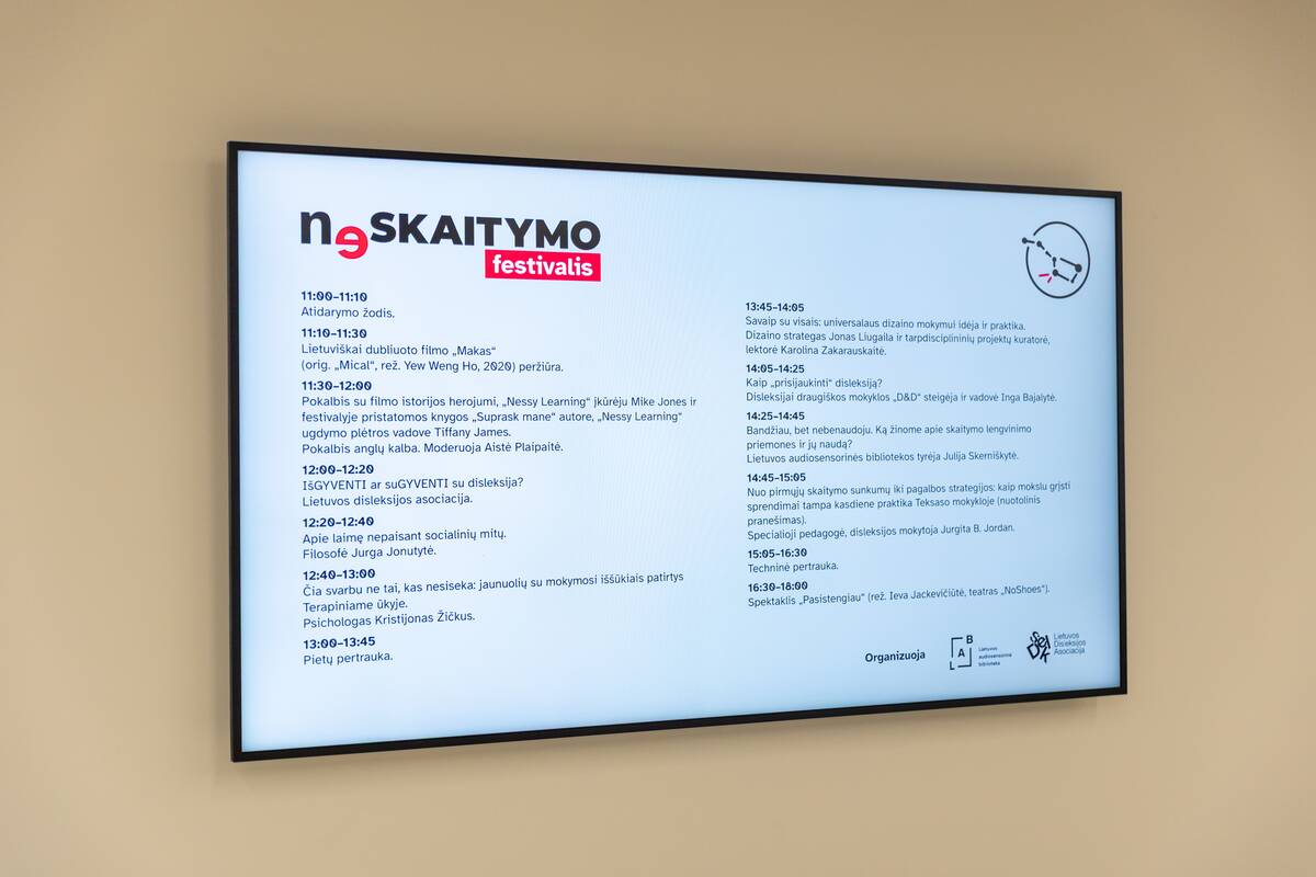 Neskaitymo festivalis Ąžuolyno bibliotekoje