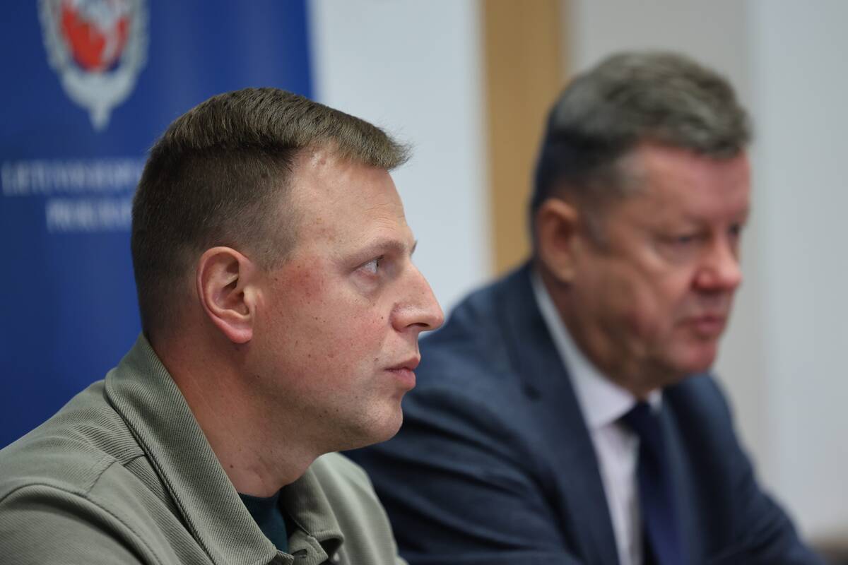 Spaudos konferencija apie baigtą ikiteisminį tyrimą dėl dviejų merginų nužudymo Kaune