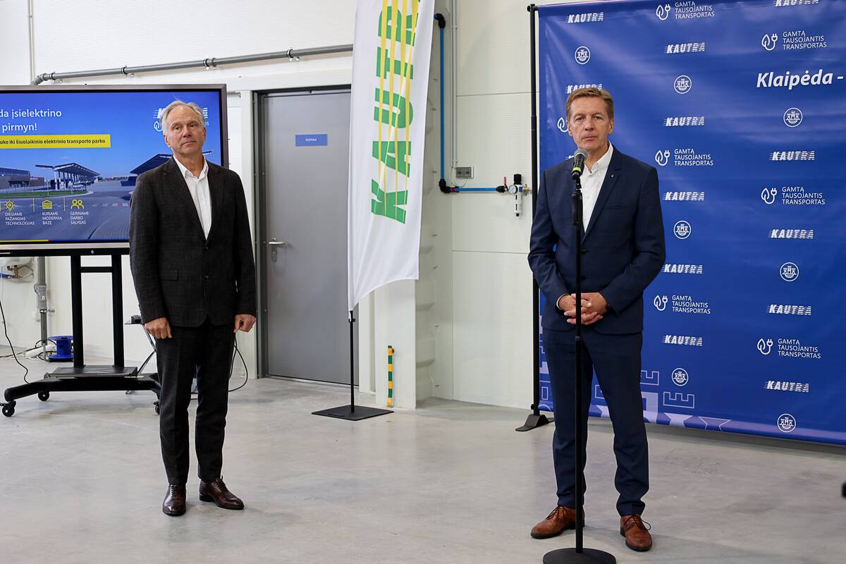 „Kautra“ atidarė elektrinių autobusų aptarnavimo centrą
