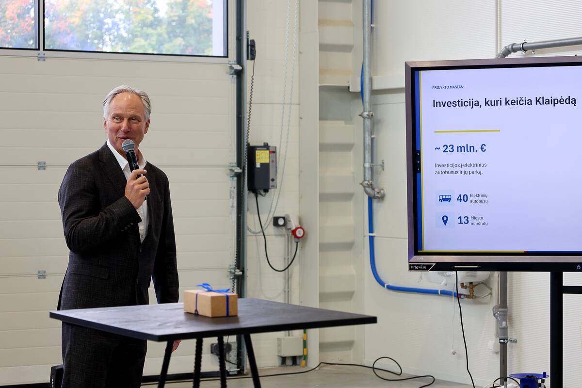„Kautra“ atidarė elektrinių autobusų aptarnavimo centrą