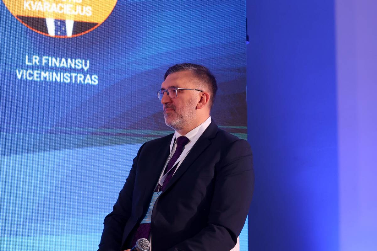LR finansų viceministras Kęstutis Kvaraciejus