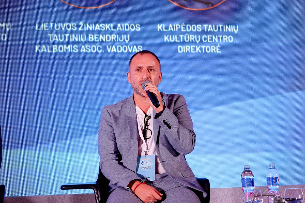 Lietuvos žiniasklaidos tautinių bendrijų kalbomis asociacijos vadovas Ernest Alesin